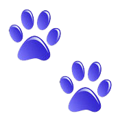 blue paws